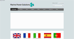 Desktop Screenshot of marine-power.net